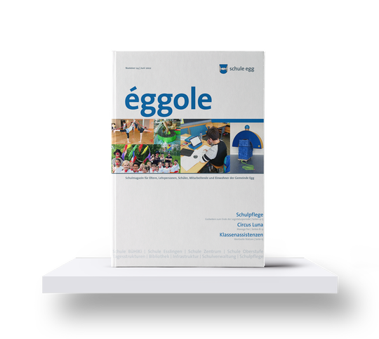 Titelseite der Schülerzeitung «éggole» der Schule Egg