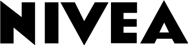 Logodesign der Firma NIVEA aus Hamburg. Ausdruckstarkes Wortzeichen des erfolgreichen Unternehmens.